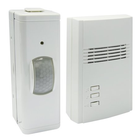 IQ AMERICA CE6880 Wireless Comm’l Residential Driveway Entrance Alert Chime Doorbell 150 ft range CE6880